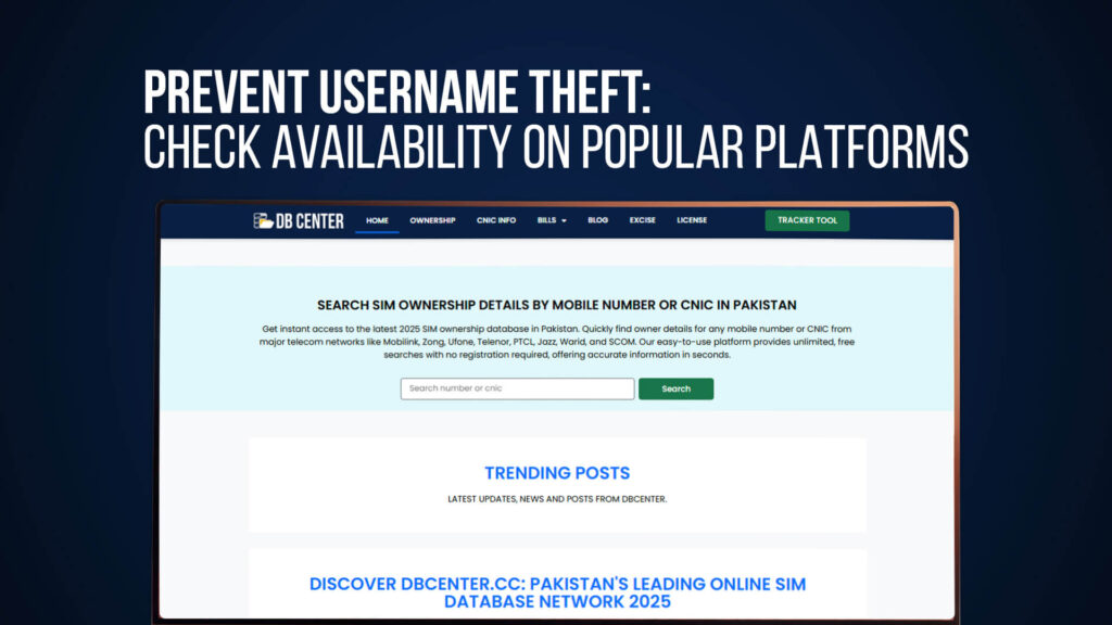 Prevent Username Theft: Check Availability on Popular Platforms