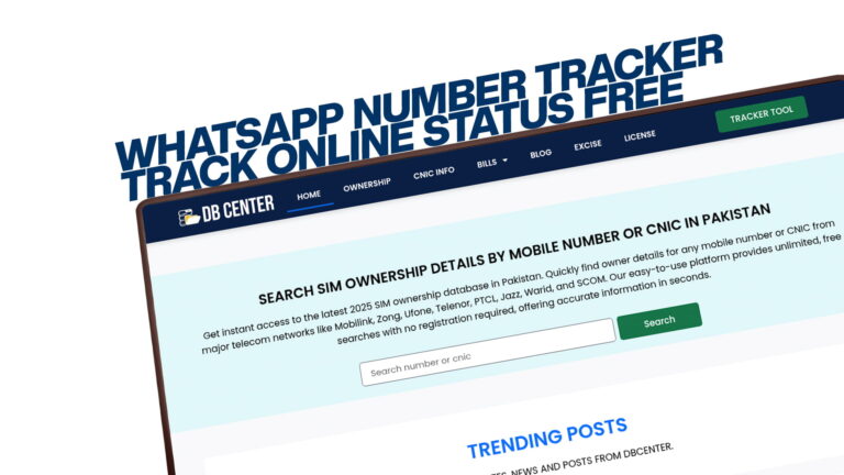 WhatsApp Number Tracker: Track Online Status Free